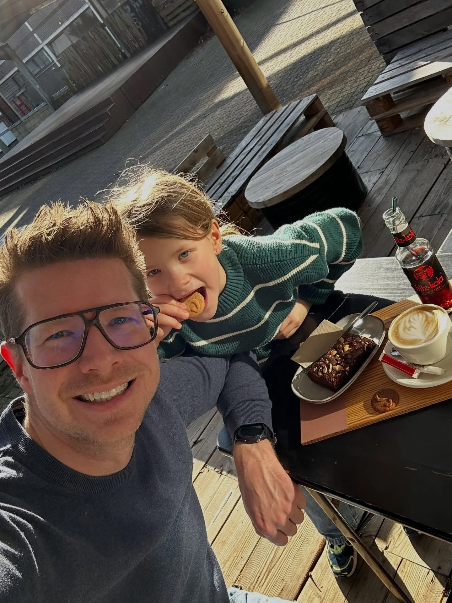 ☀️ Genieten van het winterzonnetje! 
Jullie ook?