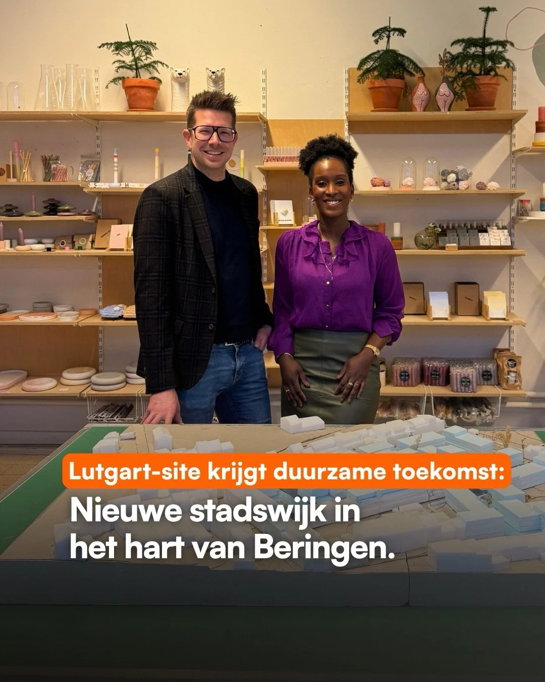 Wat begon als een tijdelijke invulling, krijgt nu een blijvende toekomst. 🤩

De Lutgart-site groeit uit tot een levendige stadswijk waar wonen, ondernemen, erfgoed en vergroening het centrum van Beringen zullen versterken.

Benieuwd naar onze toekom