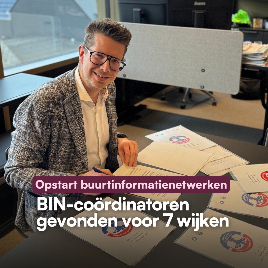 Voor 7 van de 11 wijken zijn er al BIN-co&ouml;rdinatoren gevonden. ✅
Voor 4 wijken nog niet. 🔍 Misschien zoeken we nog iemand in jouw buurt? 

Lees snel verder! 👉🏼