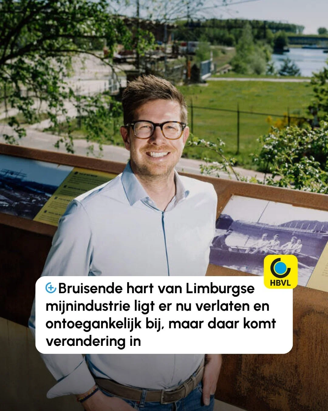 De Kolenhaven speelde ooit een sleutelrol in onze mijnindustrie.
 
Vandaag bouwen we stap voor stap aan een nieuwe toekomst: groen, toegankelijk en verbonden met ons verleden. 🌿