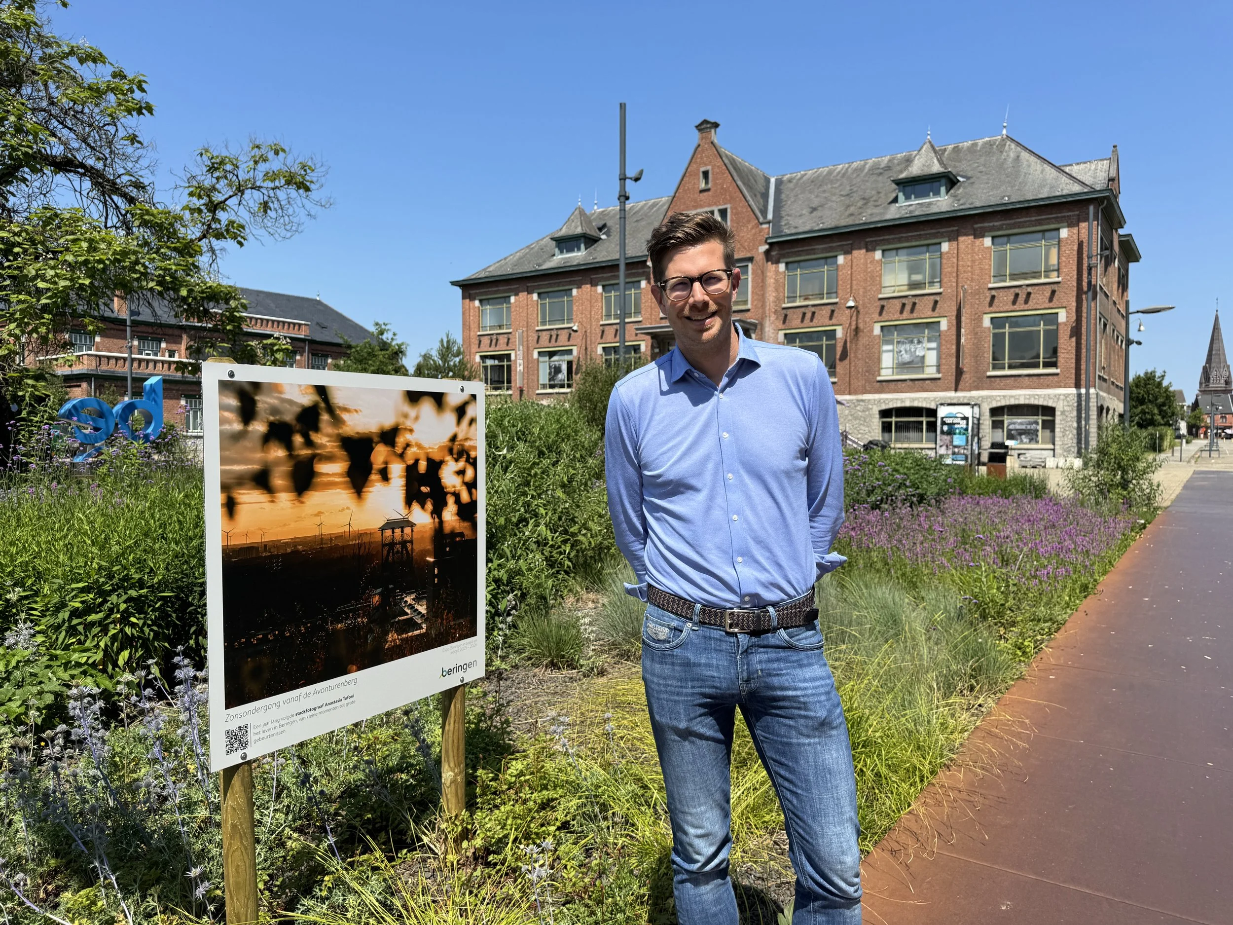 Stad Beringen toont een jaar stadsverhalen in nieuwe buitenexpo op be-MINE