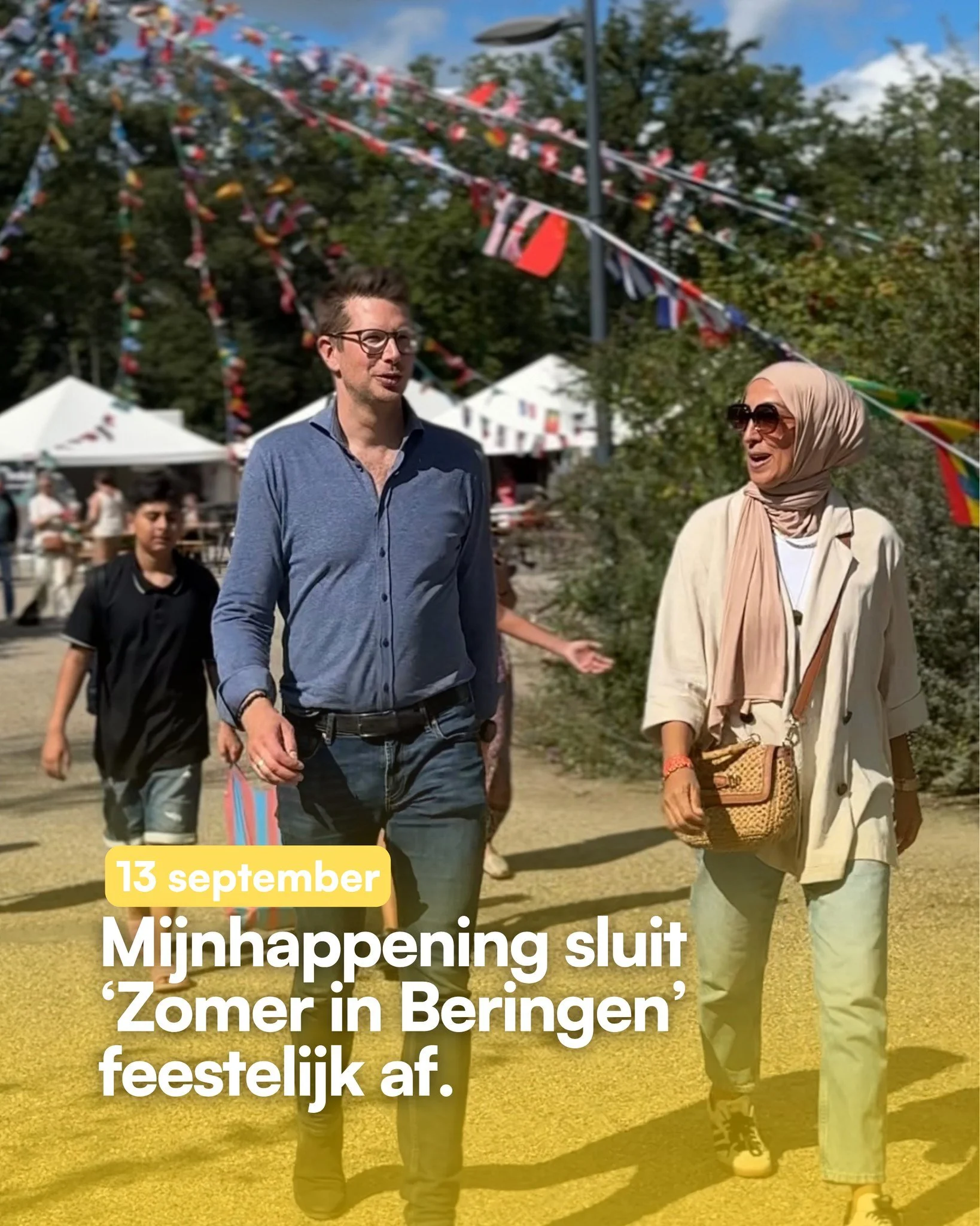 Op zondag 13 september sluiten we samen de 'Zomer in Beringen' feestelijk af tijdens de jaarlijkse Mijnhappening op be-MINE. 🎉

Van 11 tot 20 uur maken we er samen een groot volksfeest van, met onze mijnsite als uniek decor.

🤩 Van het rijke mijnve