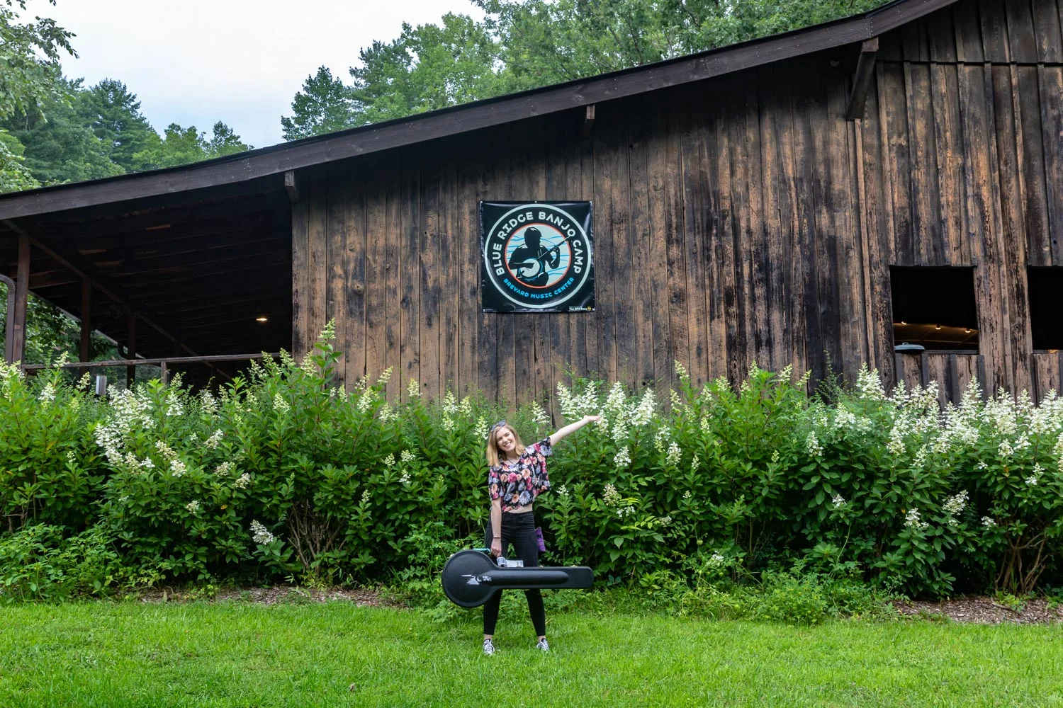 © 2018 Seyl Park. Béla Fleck's Blue Ridge Banjo Camp, Brevard, NC