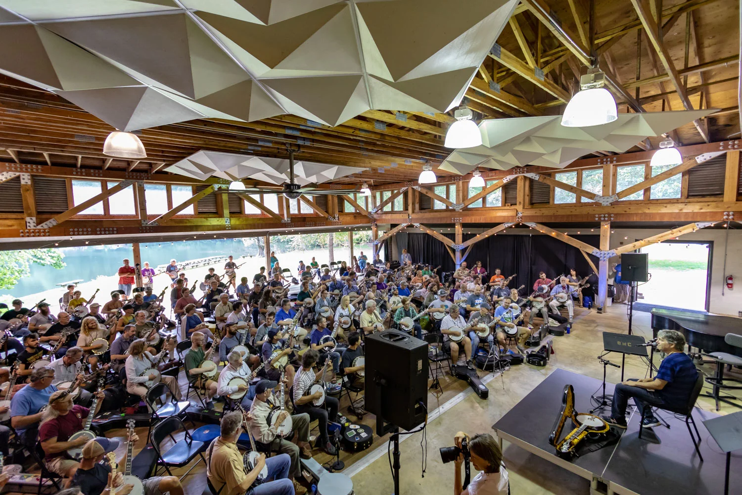 © 2018 Seyl Park. Béla Fleck's Blue Ridge Banjo Camp, Brevard, NC
