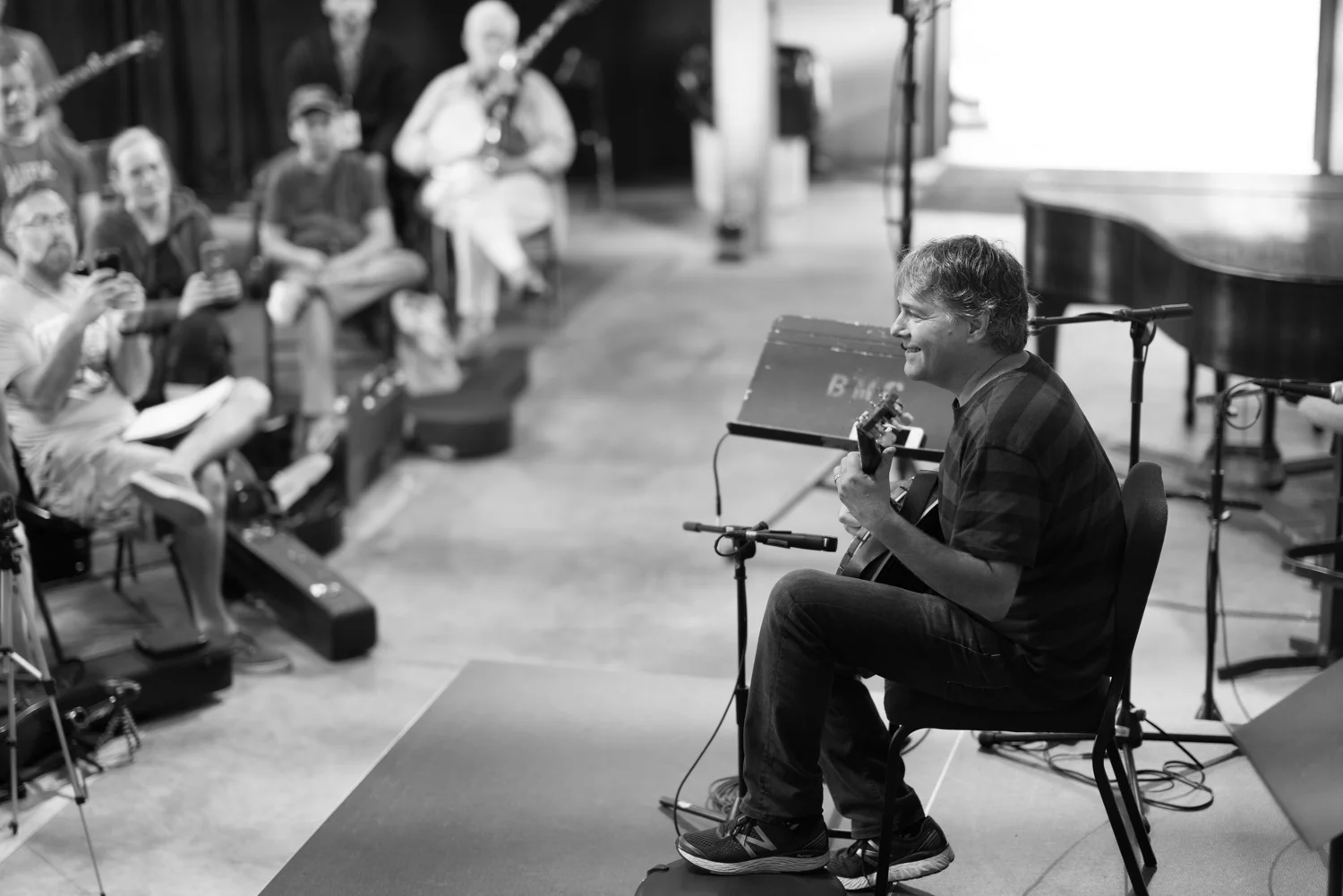 © 2018 Lynne Harty. Béla Fleck's Blue Ridge Banjo Camp, Brevard, NC