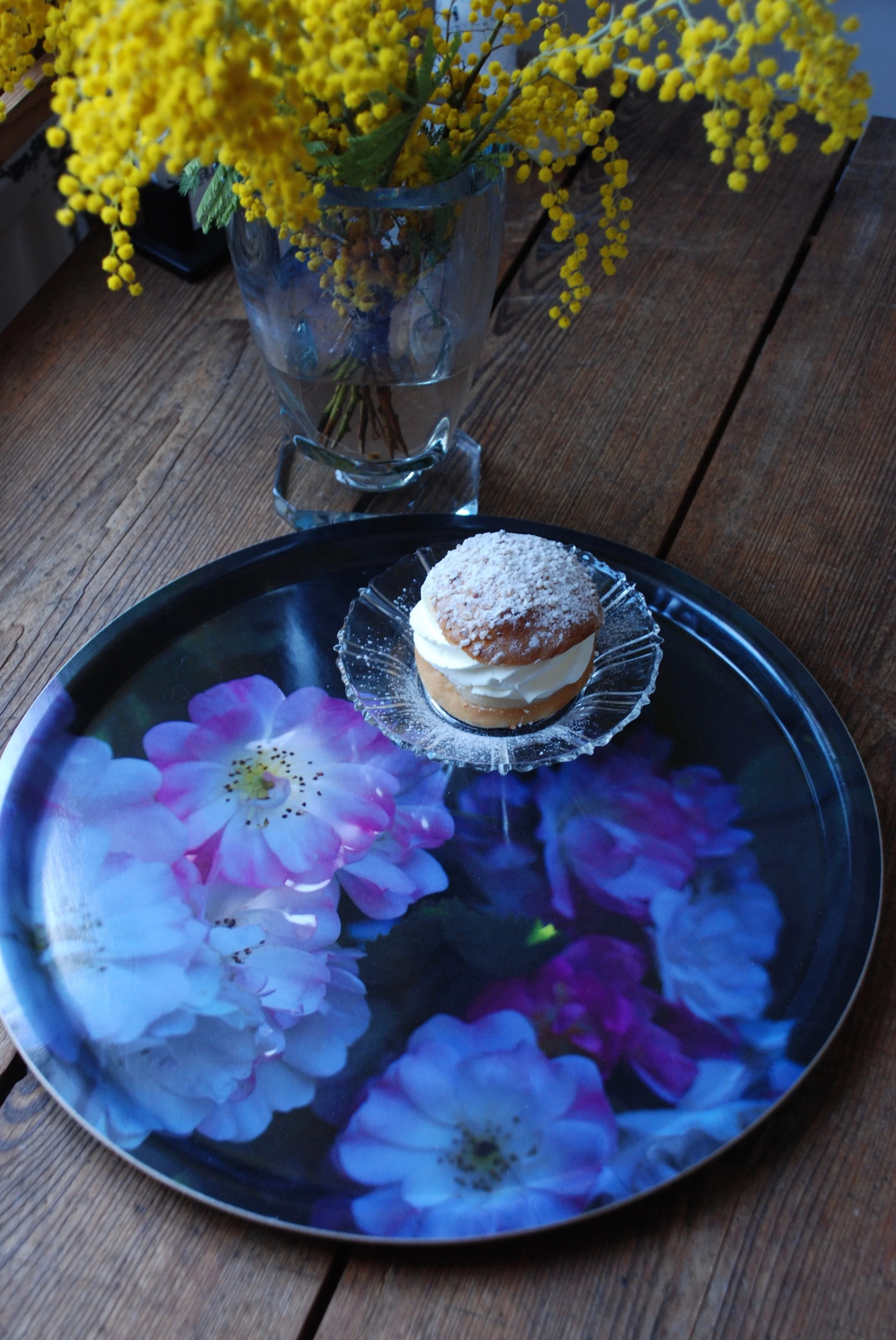 Bricka Ölandsrosor 38 cm