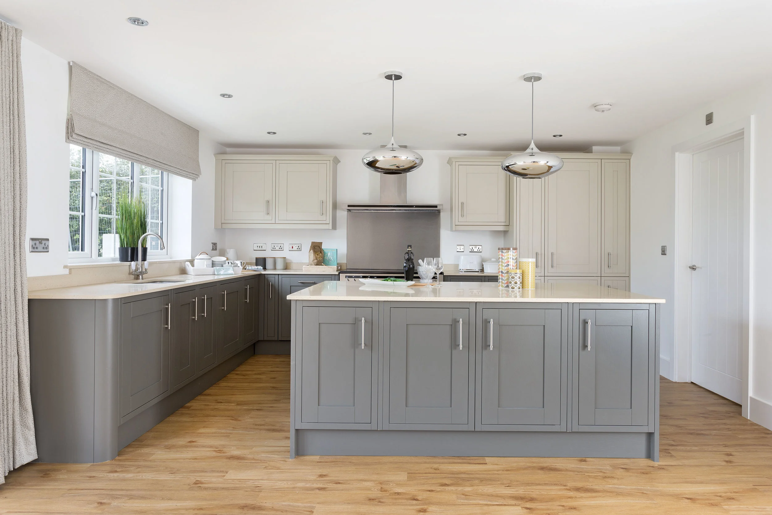 all fittings and fixtures are high quality, in keeping with the theme of the development