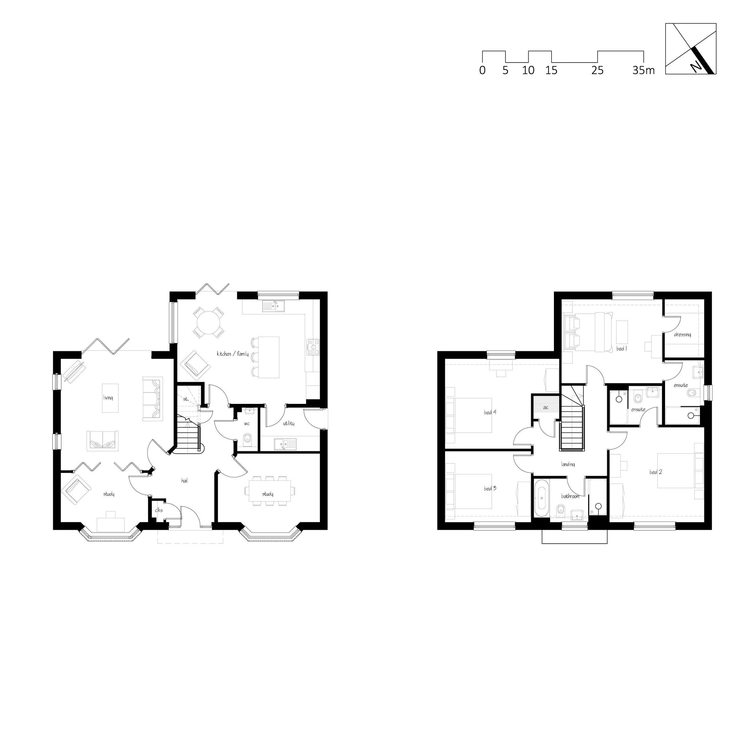 the layouts were thoroughly designed to enhance usable floor space, minimise circulation and create maximum value