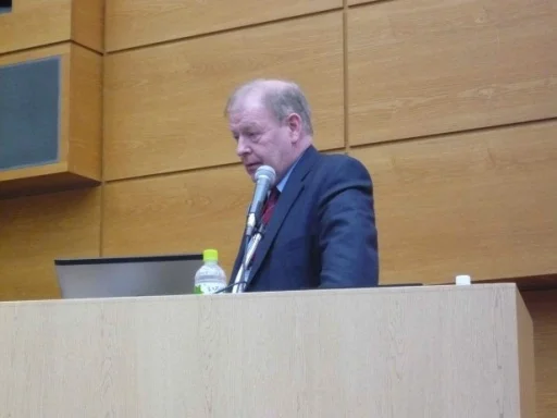 Figure 13 - Ian Arbon's keynote talk on the Energy Hierarch