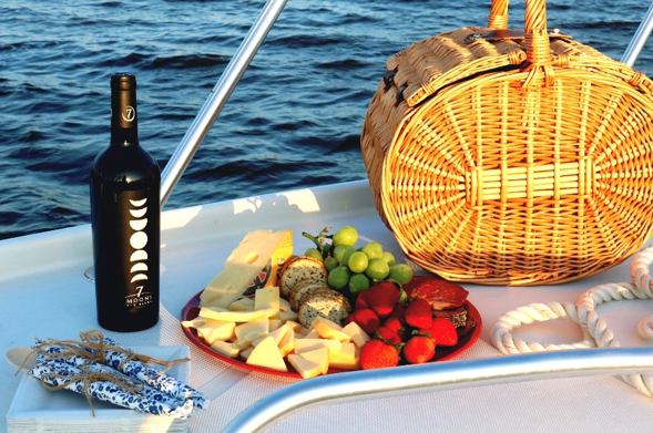 Our Sunset Cruise is BYOB, so pack a basket or cooler to your liking and let us do the rest.