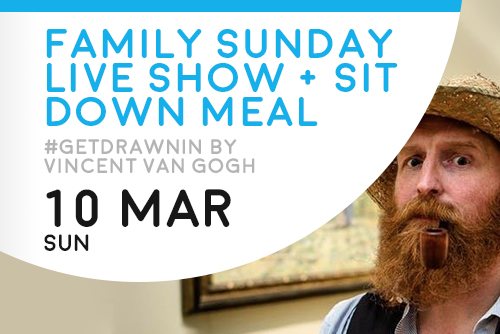 Family Sunday: Live Show &amp; Sit Down Meal