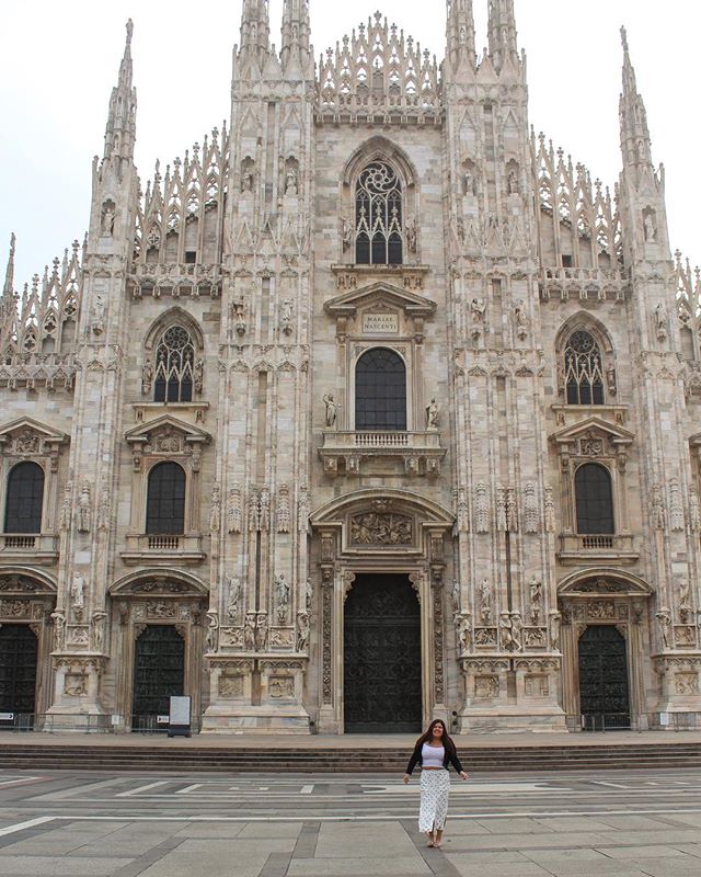 Ciao Italia! 🇮🇹 I am in awe of the duomo. Such a beautiful church.