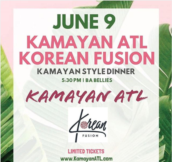 Kamayan ATL x Korean Fusion at Ba Bellies