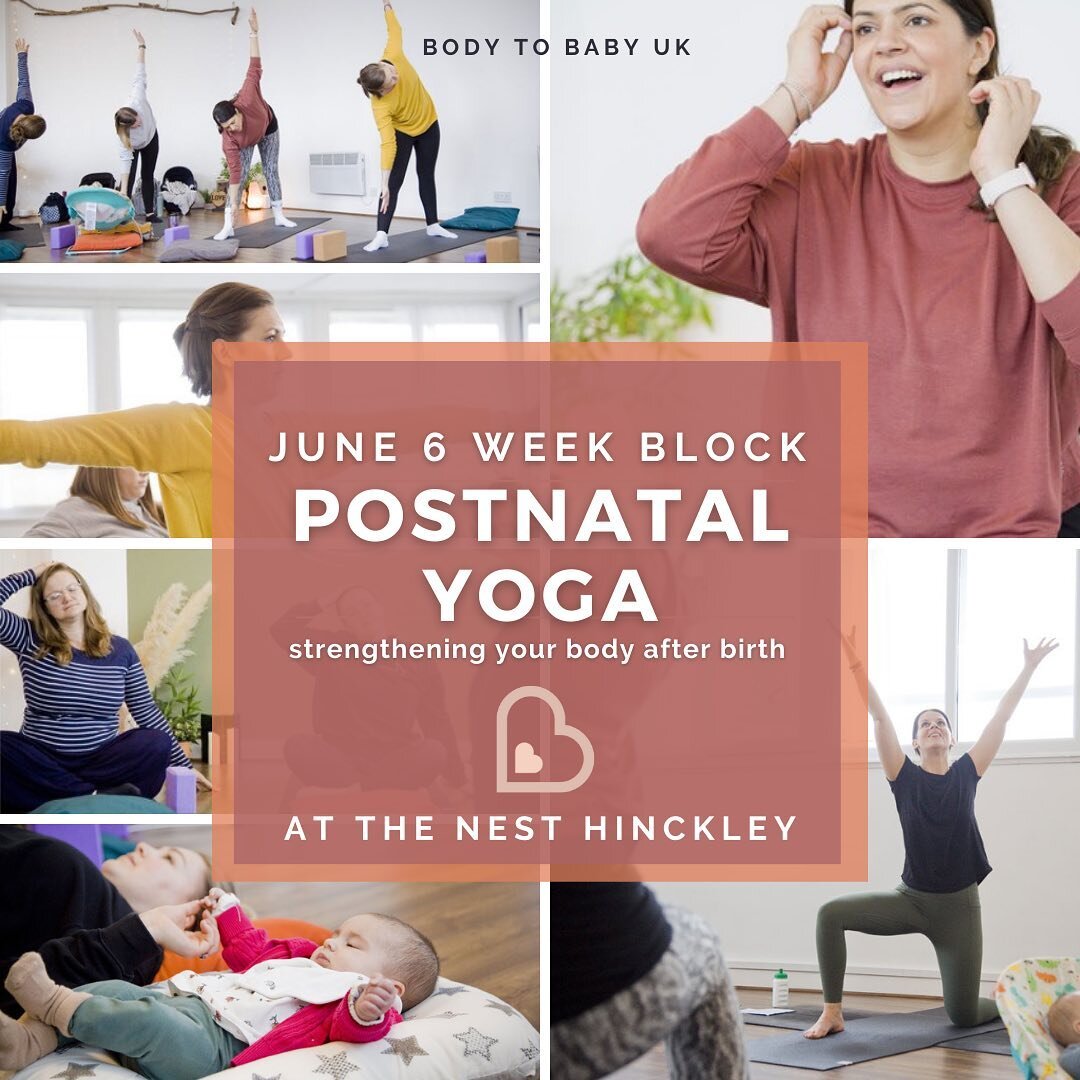 👏🏻📣THE NEW JUNE POSTNATAL YOGA BLOCKS ARE READY TO BOOK 📣👏🏻&hellip;and your baby can come to!! 

These Early Postnatal Yoga 6 Week Blocks are the starting point for your postnatal fitness journey. 

You will be expertly guided by Katy, who will