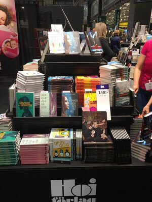 På plats på bokmässan