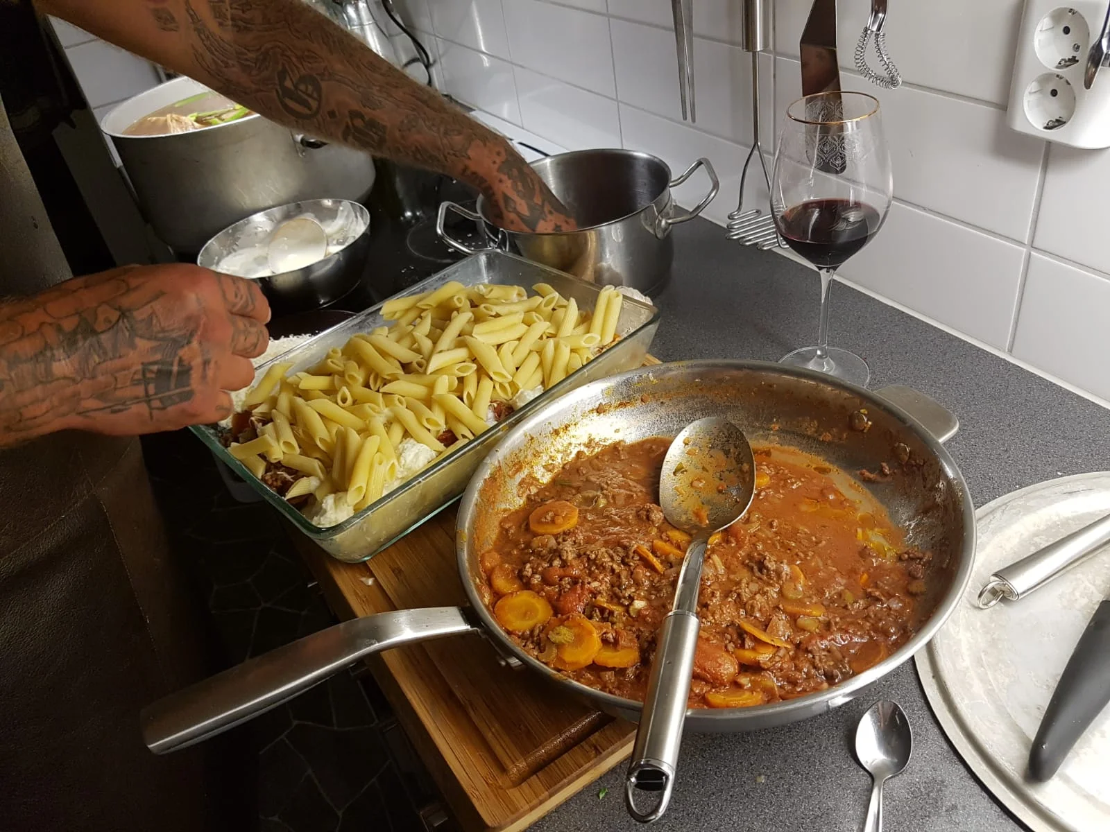 Björn i sin favoritmiljö i livet där han får ro i själen. Foto: Jenny Olsson
