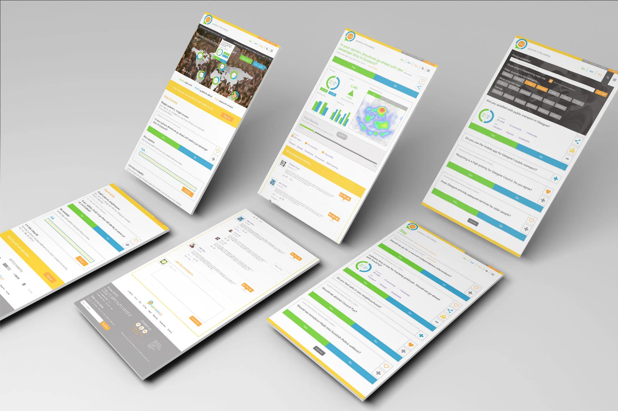 Say As You Go Interface Look & Feel