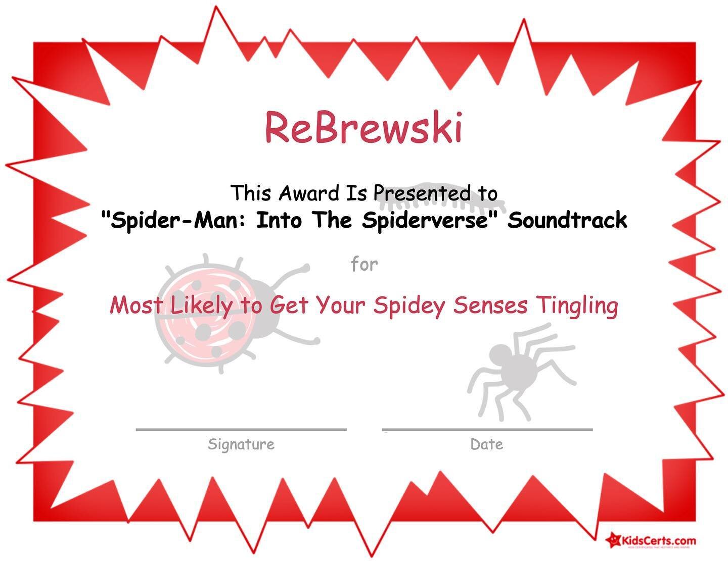 Yeah, so, Oscar nominees are out and that&rsquo;s exciting, but what&rsquo;s MORE exciting is last episode&rsquo;s ReBrewski! Congratulations to the artists behind the soundtrack for &ldquo;Spider-Man: Into The Spiderverse&rdquo; for winning the ReBr