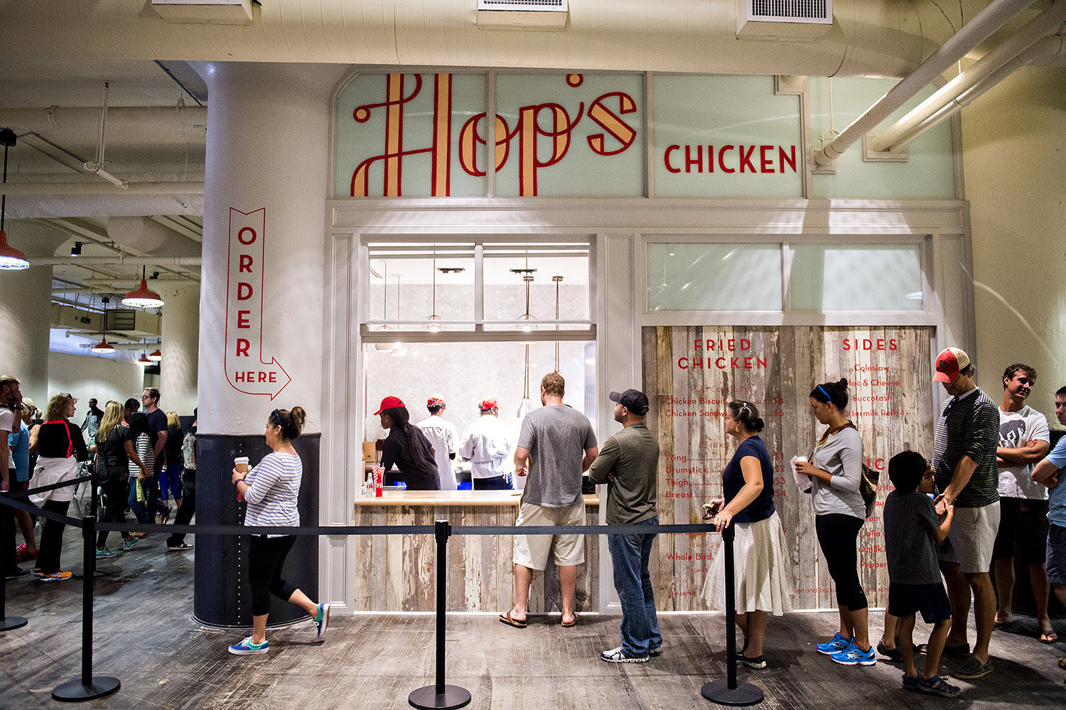 Linton Hopkins' Hop's Chicken in Ponce City Market