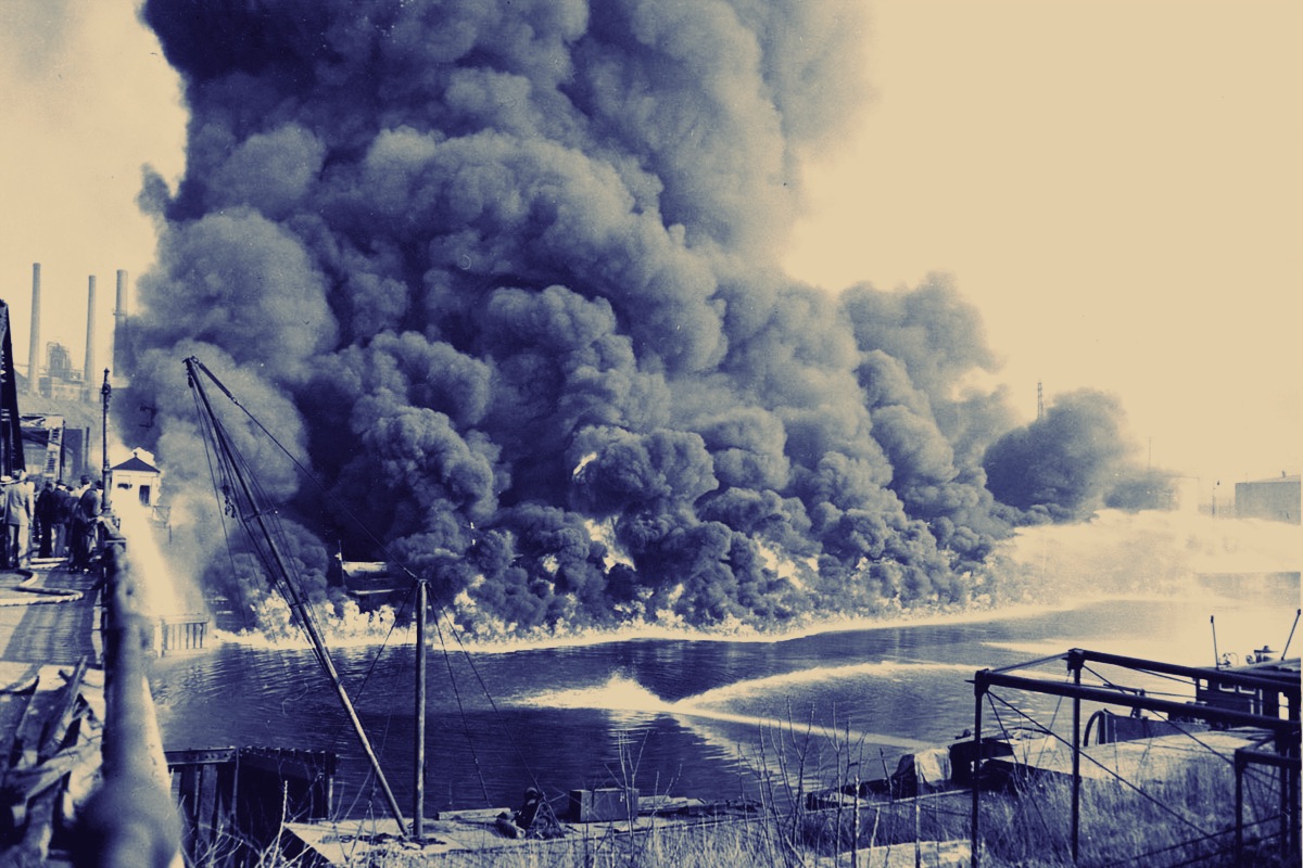 Cayuhoga River Fire 1969