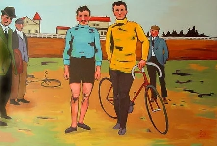Review: The Bicycle Paintings of Jackie Avery [From BA 42-300]