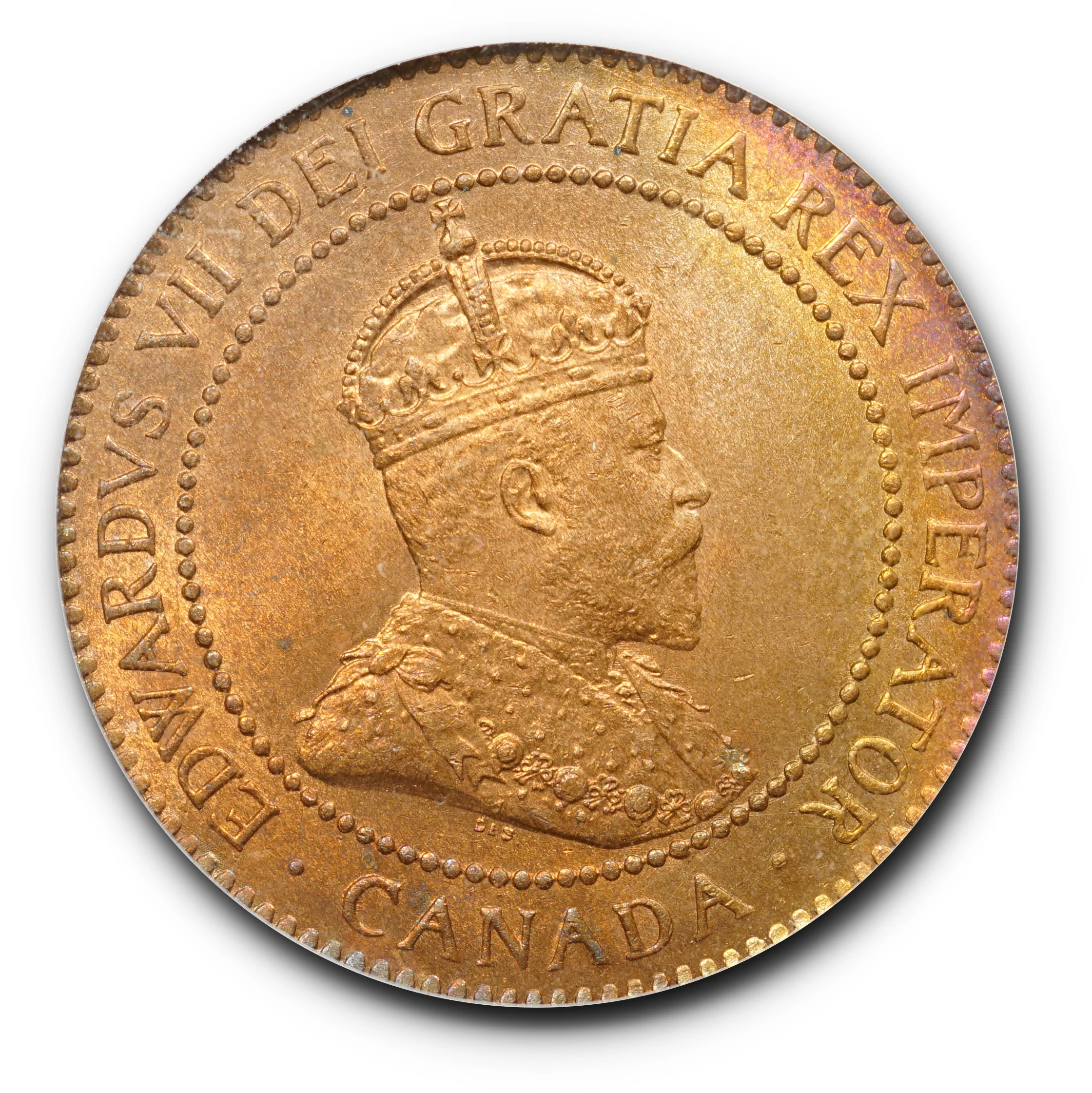1903 Canada Cent MS65 Red Brown PCGS. Old Green Holder.