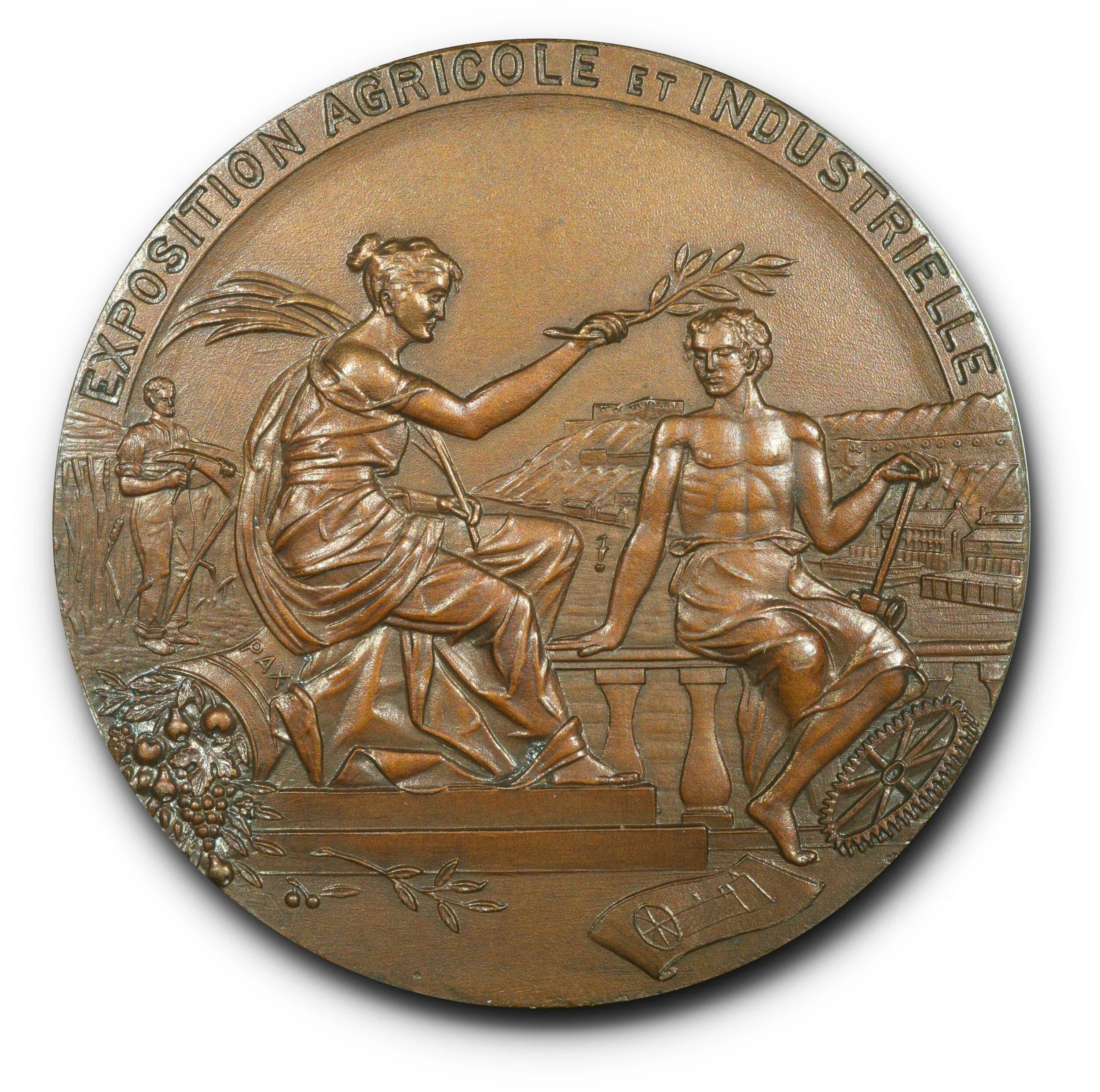 c. 1920 Quebec Exposition Agricole et Industrielle Medal. Charlton-Unlisted.