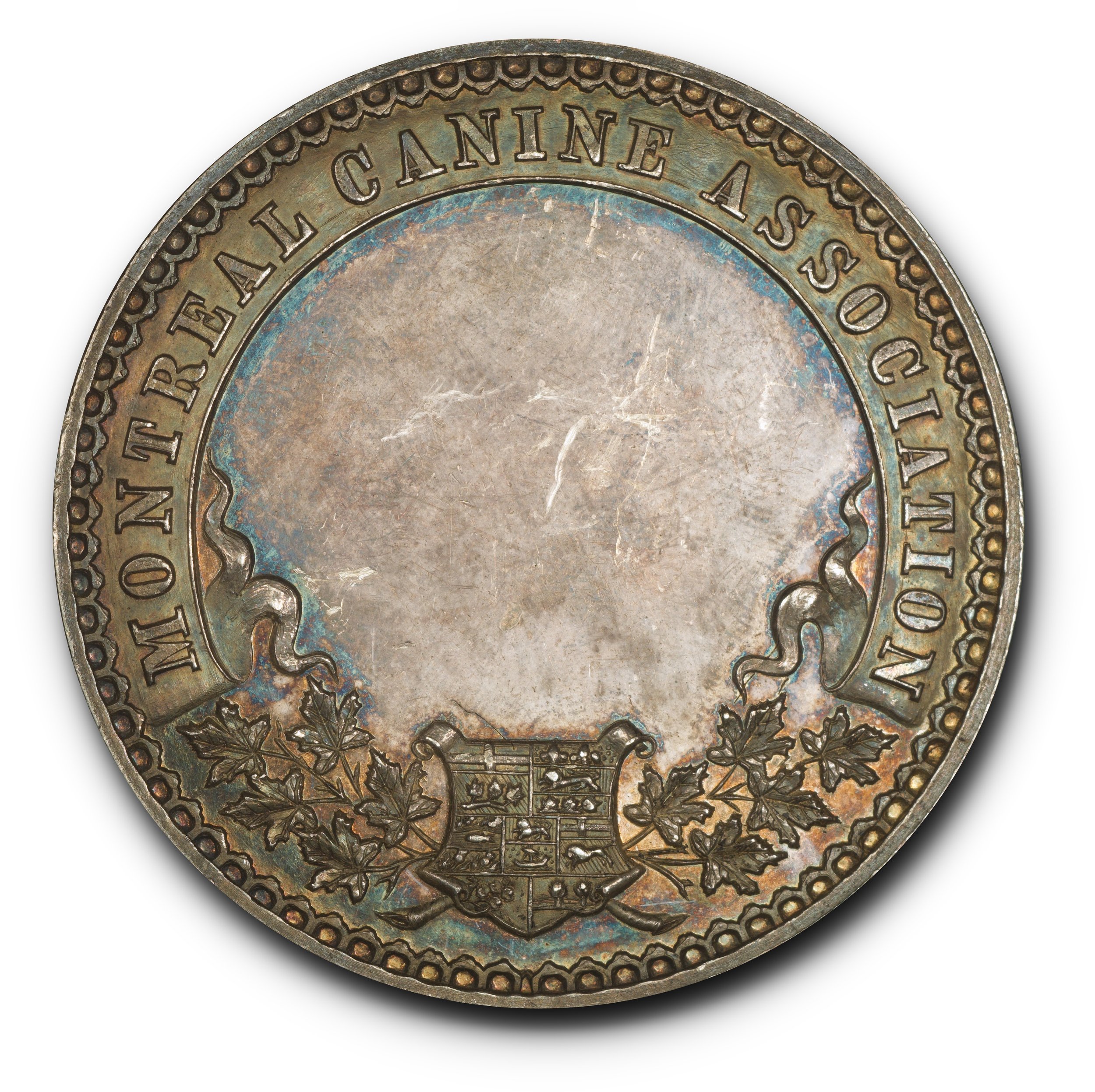 Montreal Canine Association Silver Medal. Charlton-2185.