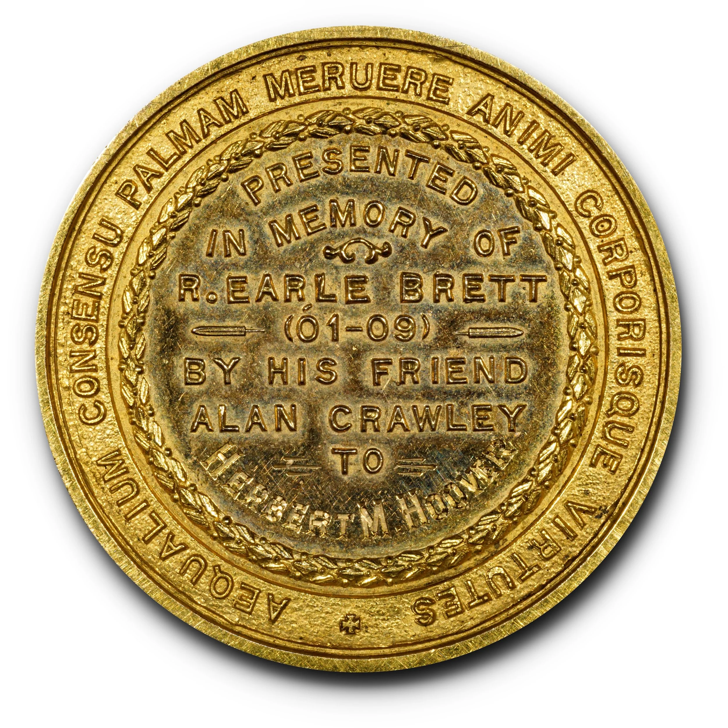 Undated St. John's College, Winnipeg Gold Medal.