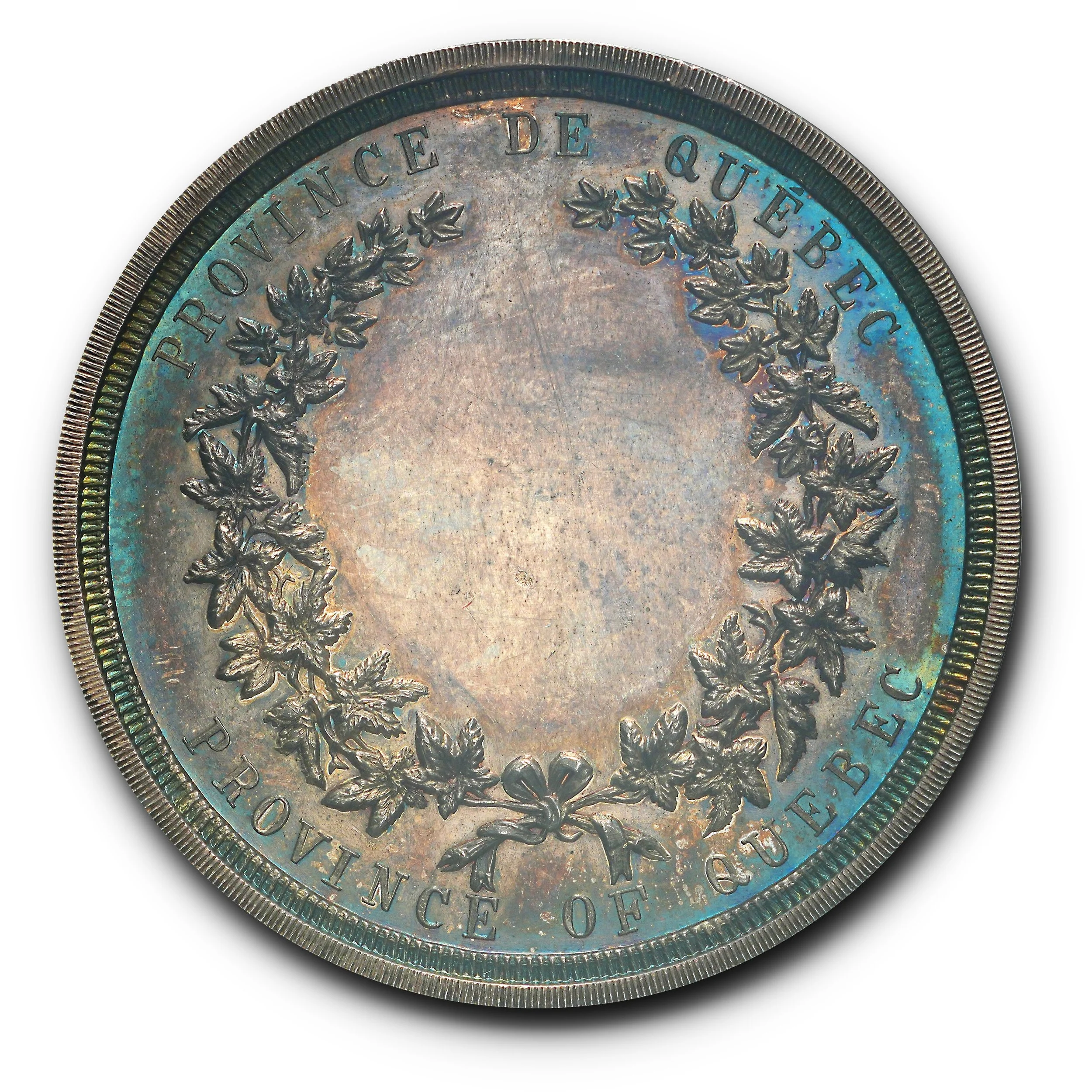 Province de Quebec Au Merite Agricole Agricultural Prize Medal. Leroux-1476.