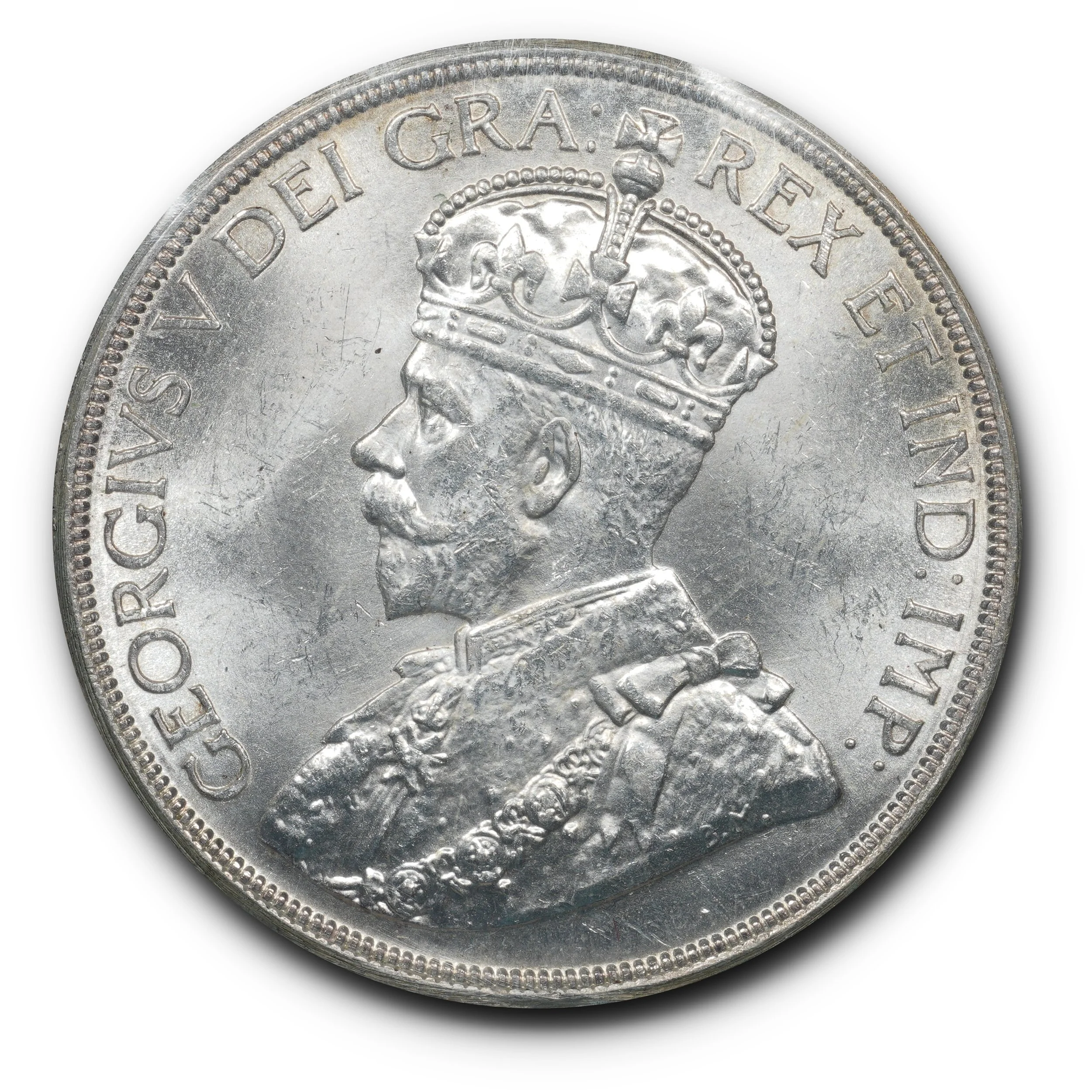 Canada 1936 Silver Dollar ICCS MS64.