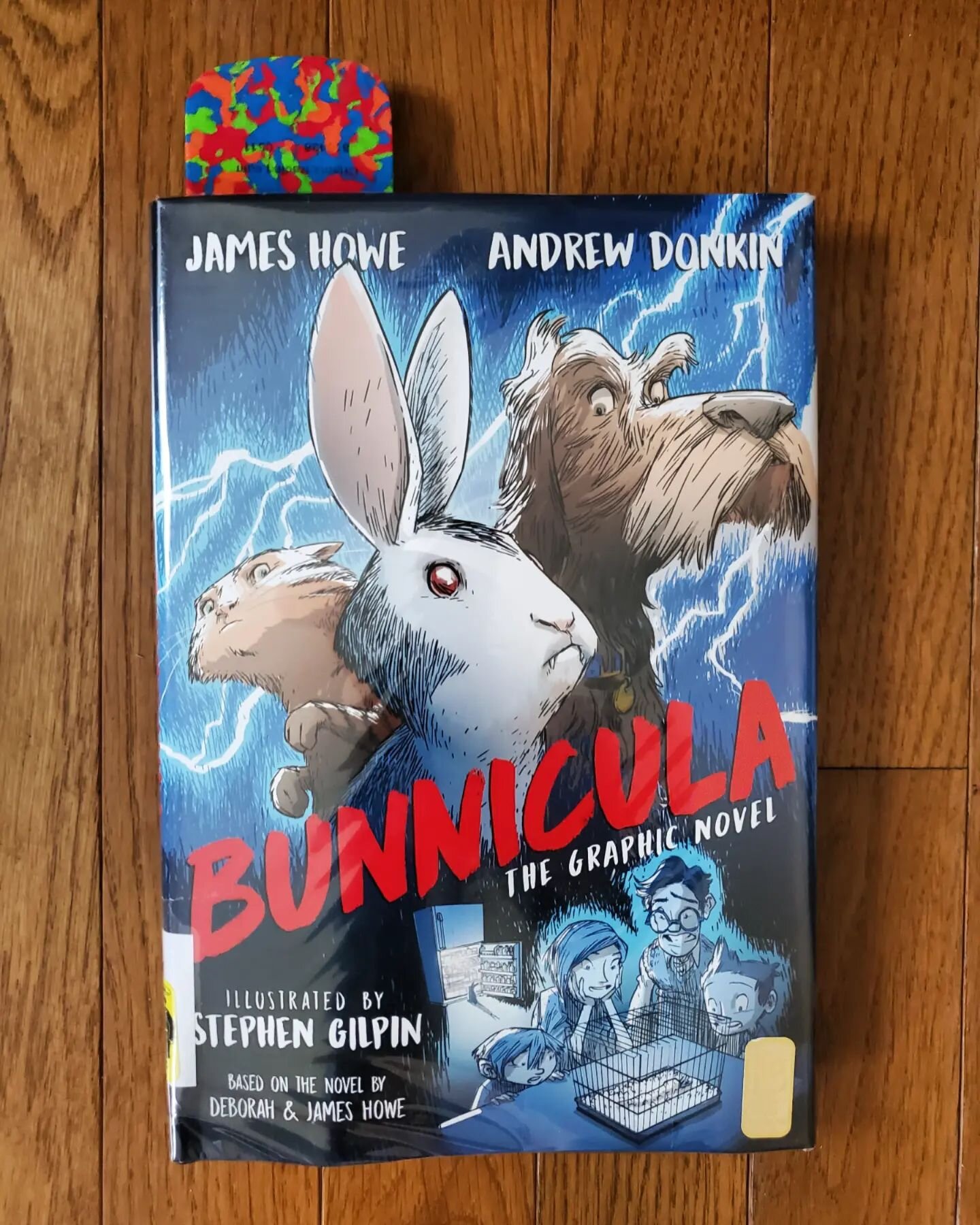 When you bring home this book from school, and your older sister cries, &quot;Bunnicula!! I loved this story. I have it as a normal book!&quot; 

Well, things have changed, and Mr. 9 will tell you, graphic novels are here to stay 🤷🏻&zwj;♀️

#bookre