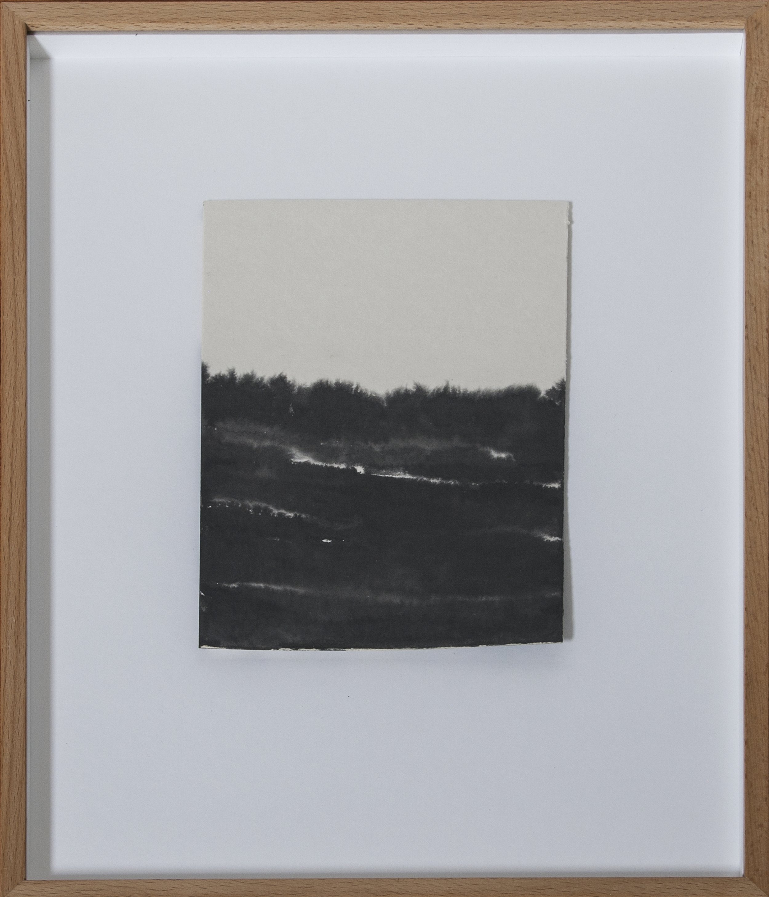 Paisaiak XI (paper), 21 x15cm (41x31cm), 2022