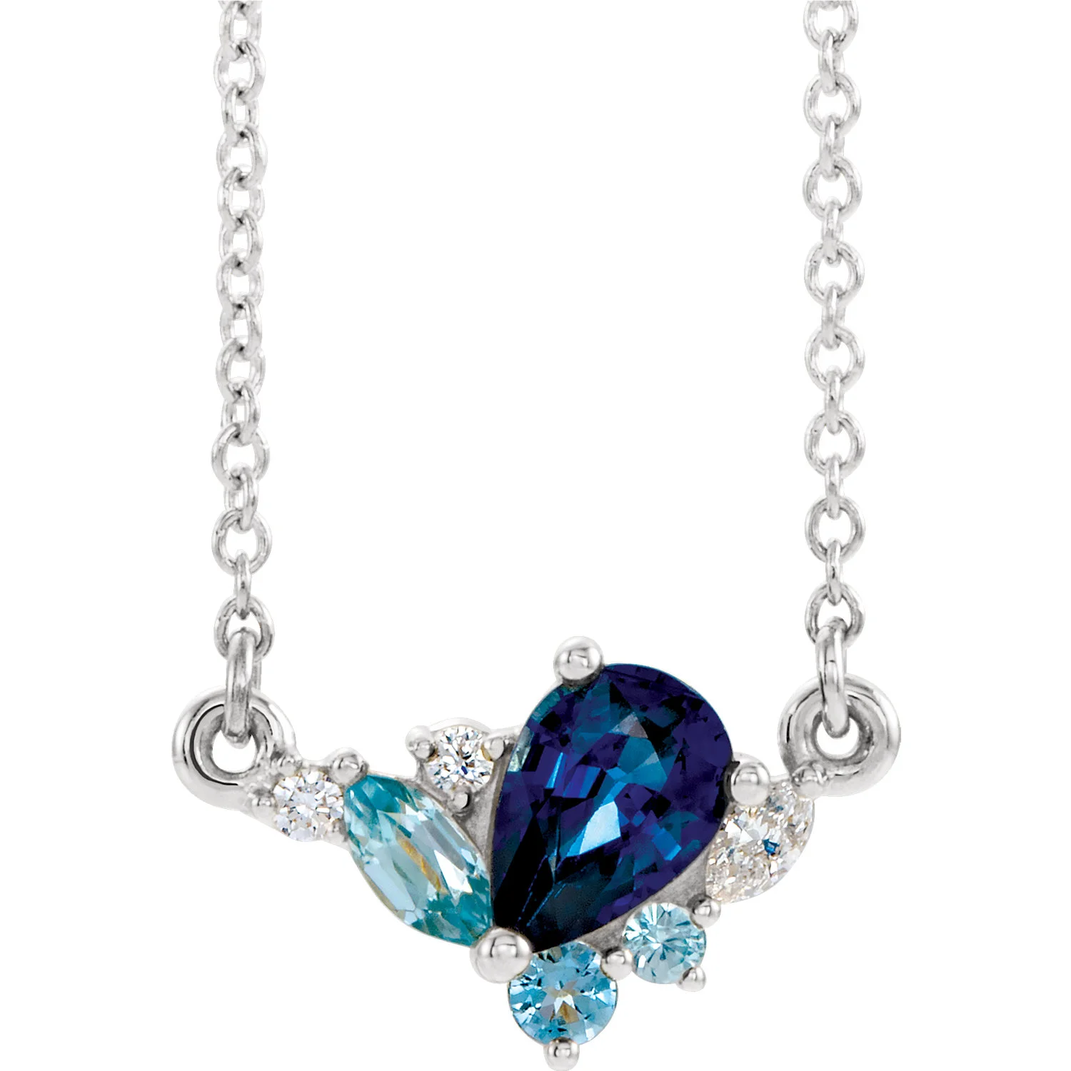 14K Gold Multi-Gemstone \u0026 Diamond 