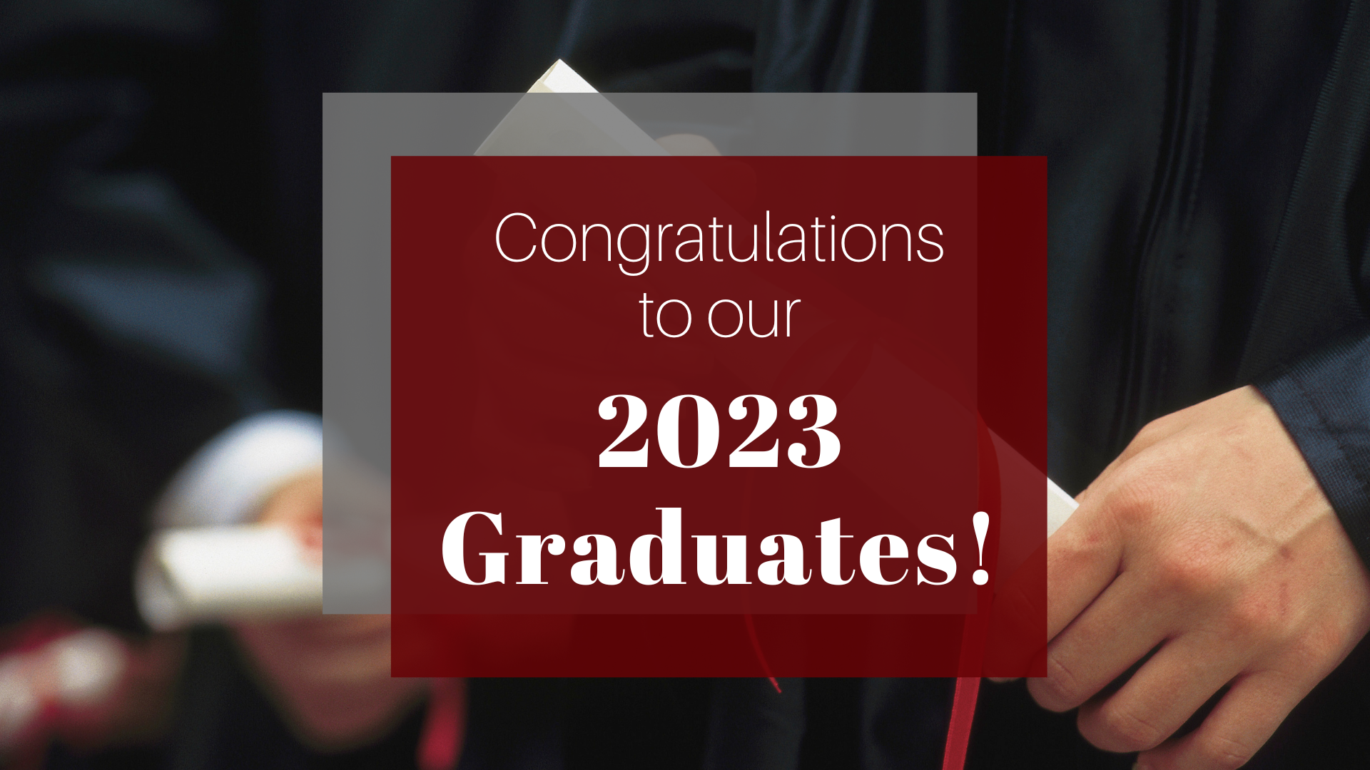 2023 Graduates — Grace Church