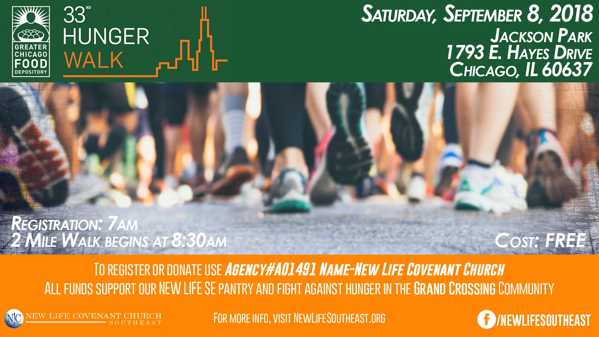 Hunger Walk New Life Covenant Southeast