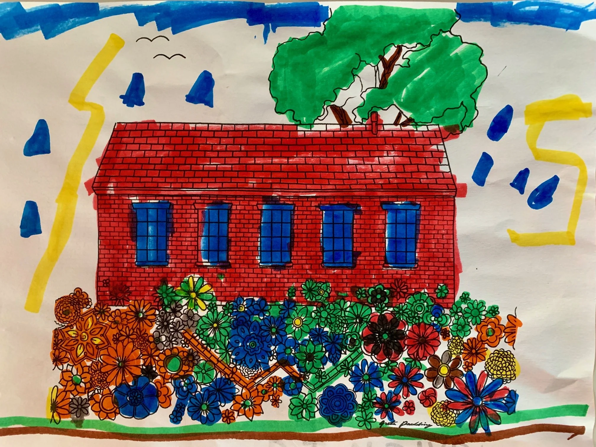 Coloring Contest:  Most Creative - Waylon Ruginski