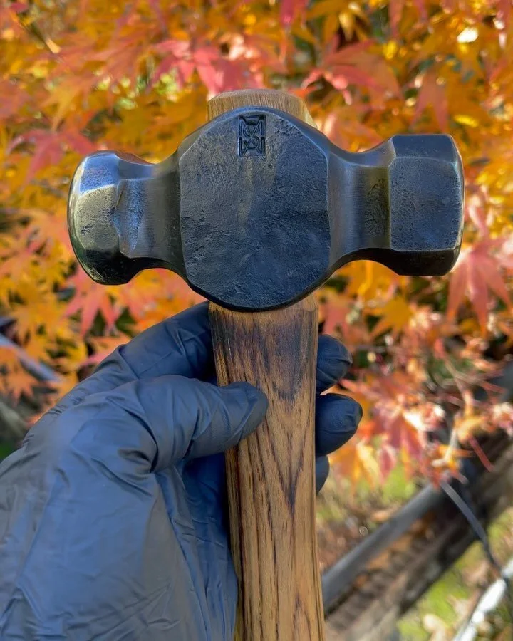 I&rsquo;ll have a fall sale going on my website starting Monday 11/25 and running through Monday 12/2. 

All my hammers are forged completely by hand from 1045 or 1050 carbon steel and are hung on straight-grained hickory handles. 

Here are some vid