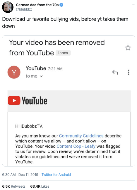 Does Youtube S Cyberbullying Policy Impact Freedom Of Speech Bell Ivy