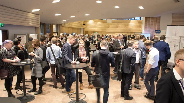 AI Day 2018 brought together over 550 people from academia, industry and public sector to exchange knowledge and ideas on AI. Photo: Matti Ahlgren