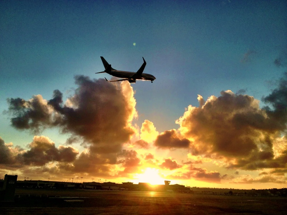 Jet Landing Sunset 1.jpg