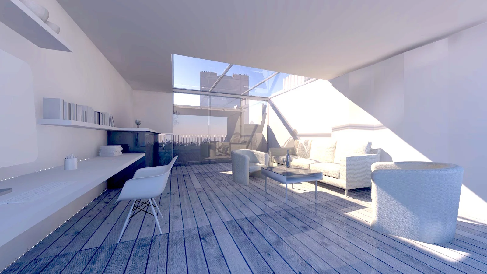 option for third floor during design development
