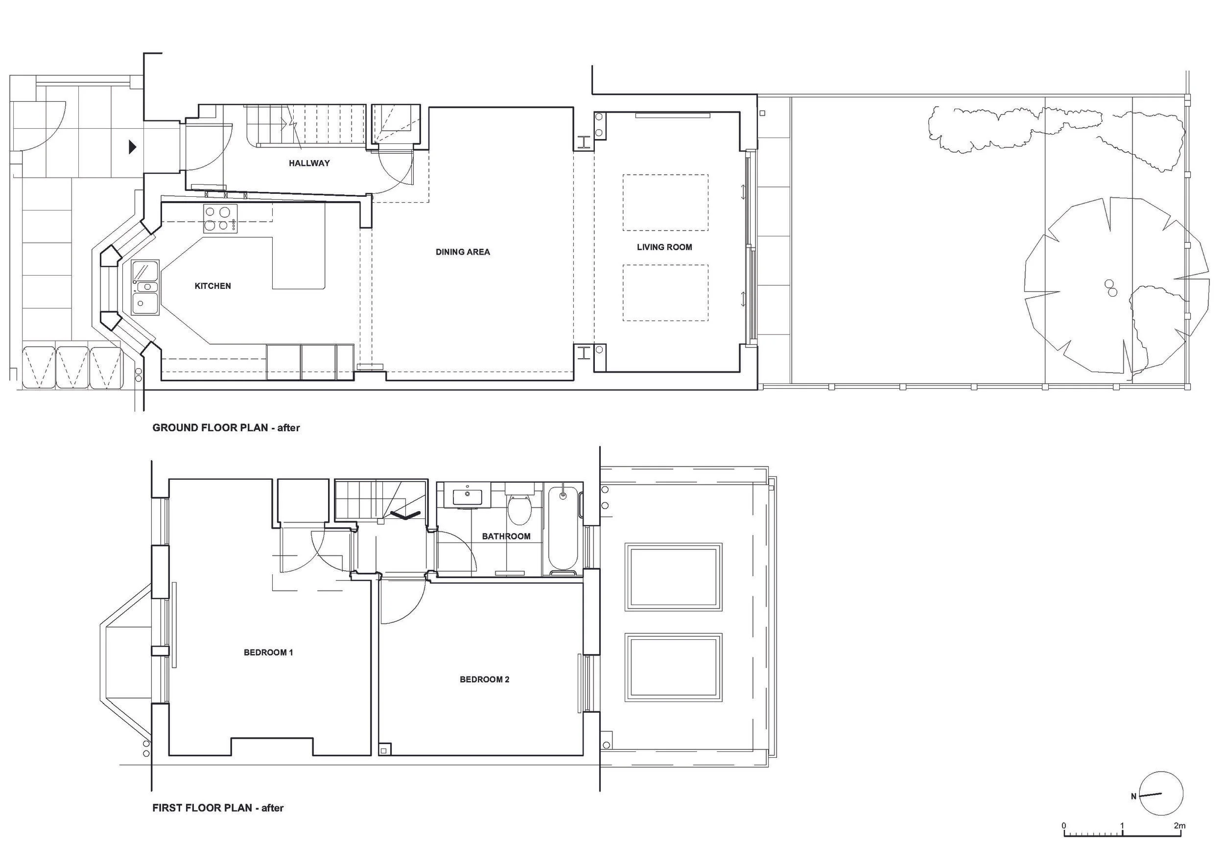Plans - After refurbishment