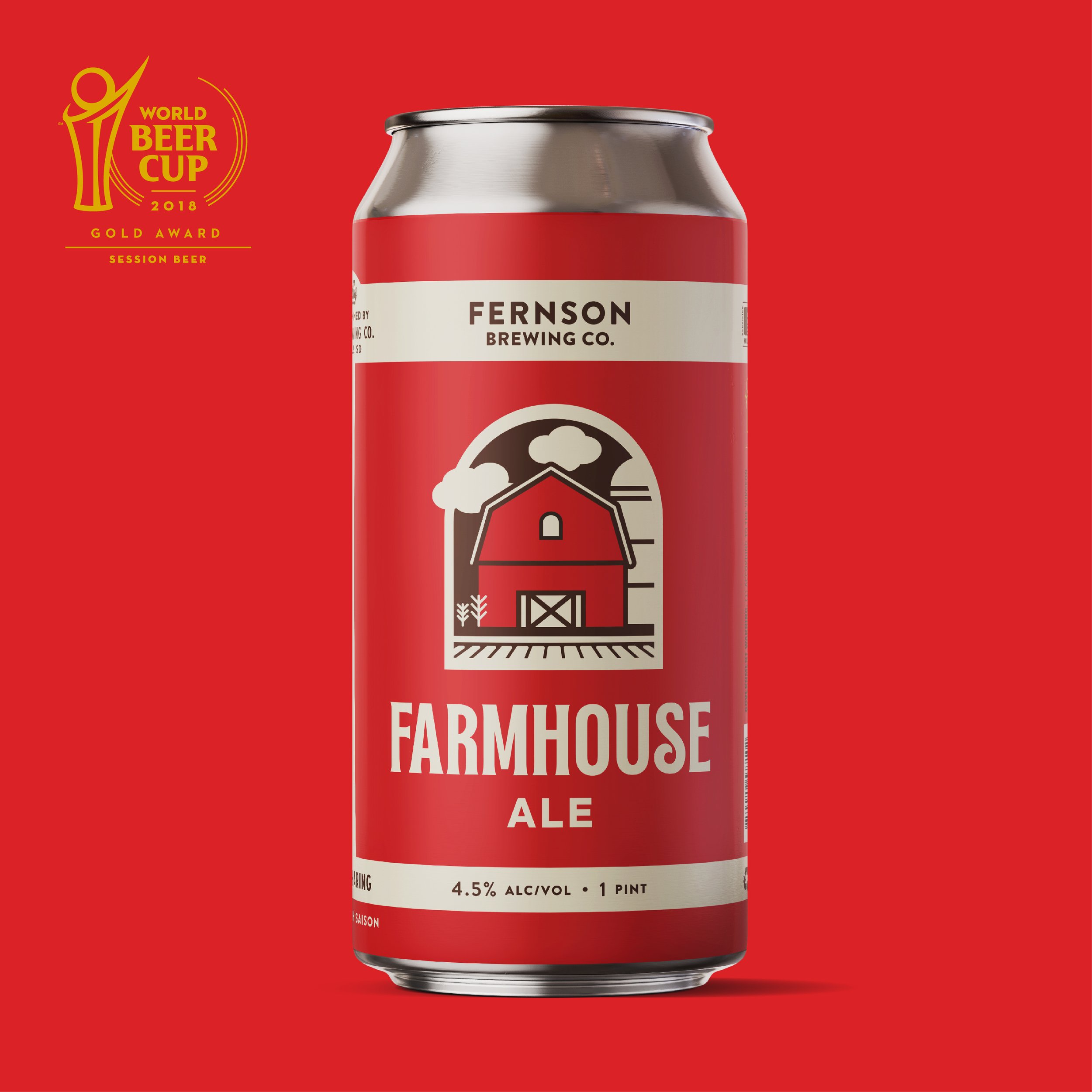 Fernson Farmhouse Ale New 16 ounce Cans