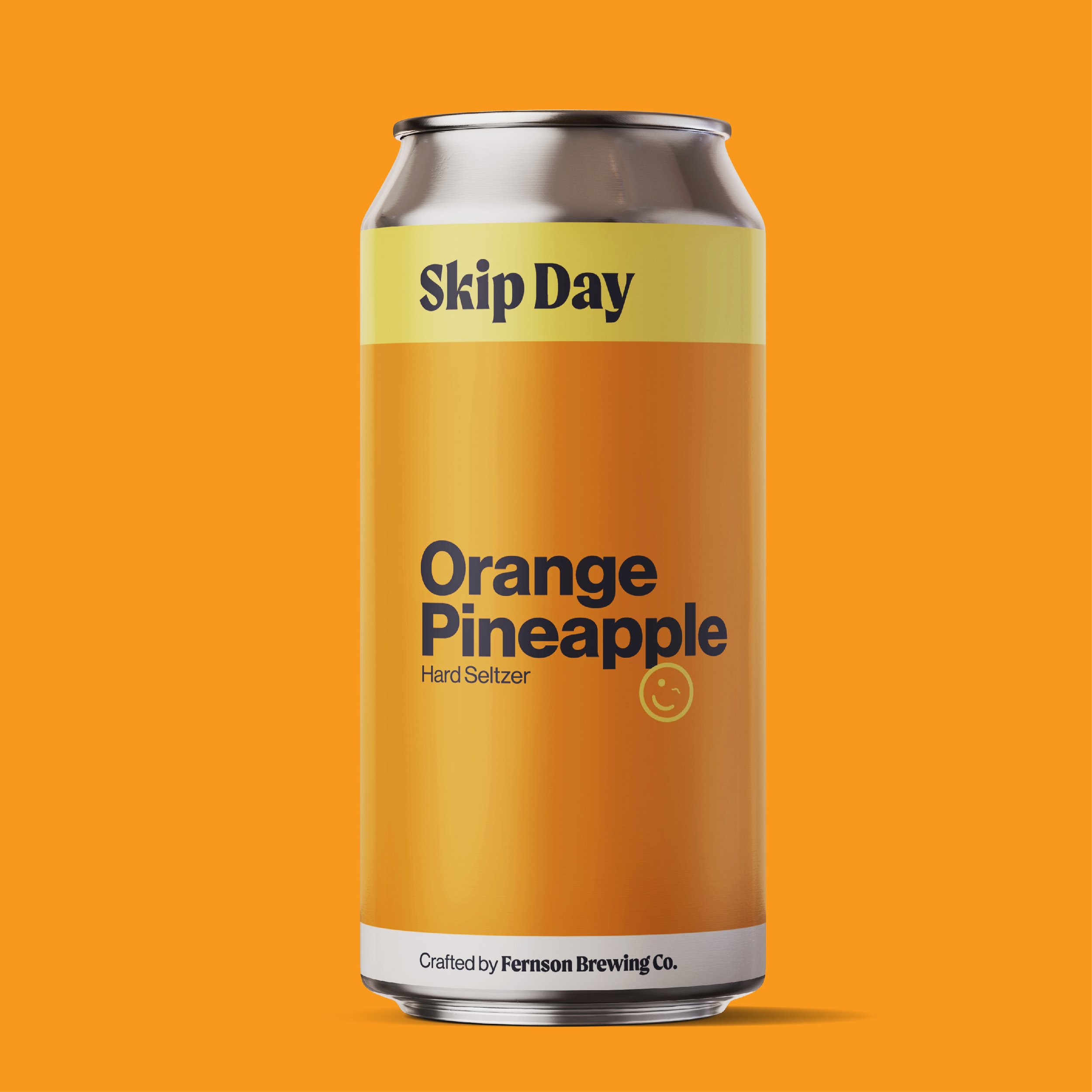 Skip Day Orange Pineapple Hard Seltzer by Fernson Brewing Company