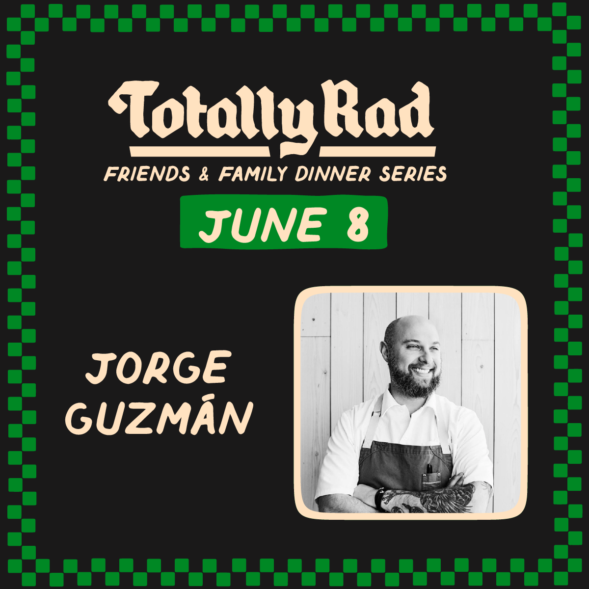 A Totally Rad Friends & Family Dinner Series