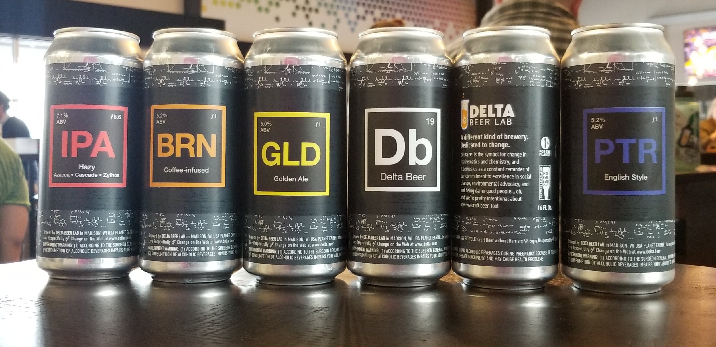Delta Beer Lab Cans