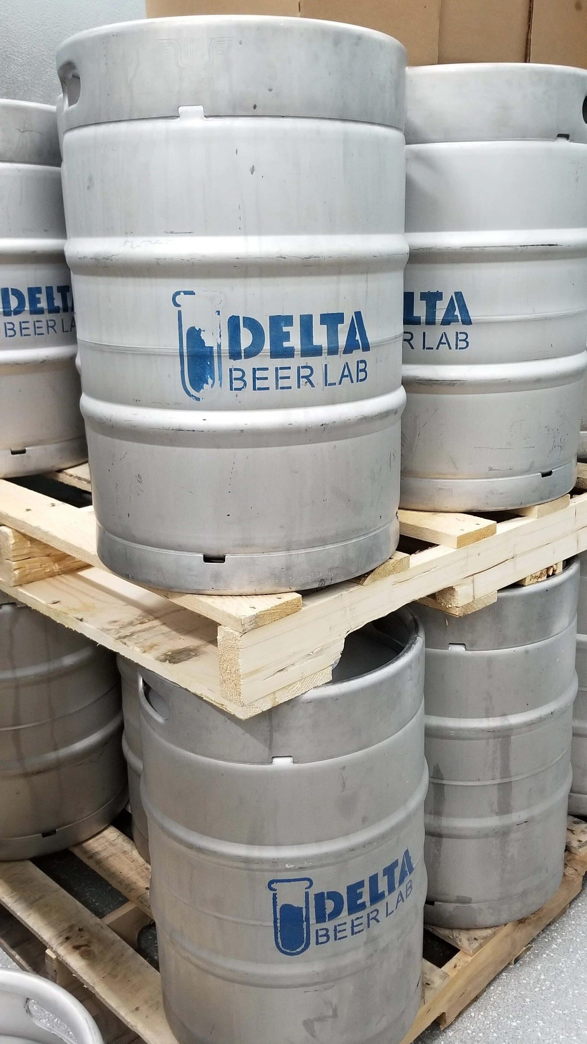 1/2 barrel keg Delta Beer Lab