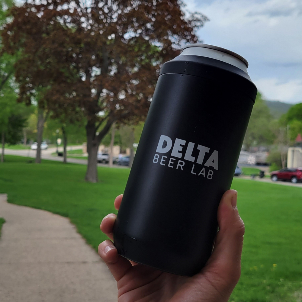 16oz Insulated Can Cooler — Delta Beer Lab Madison, WI - Main Image