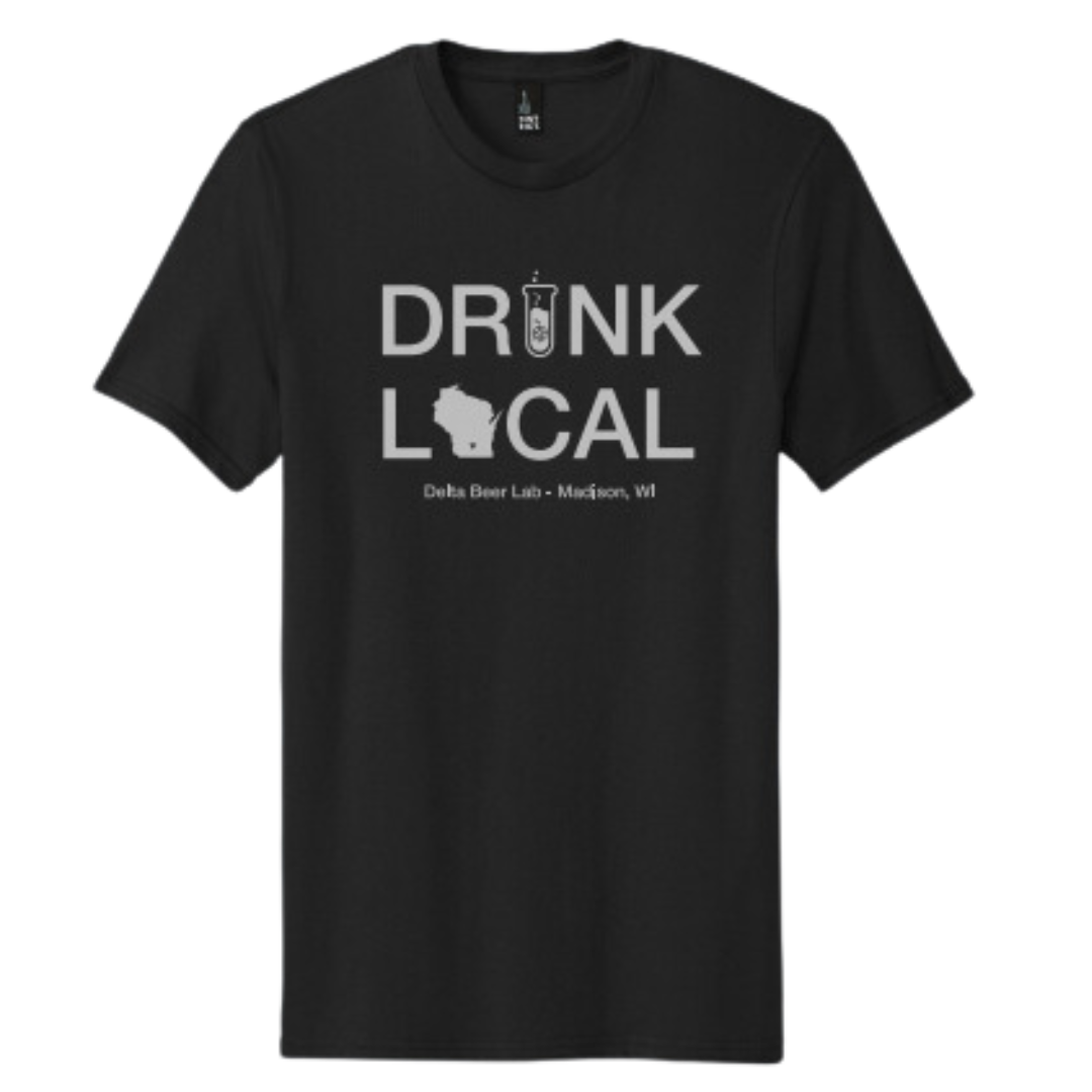 Delta Beer Lab Drink Local T-shirt Black.png